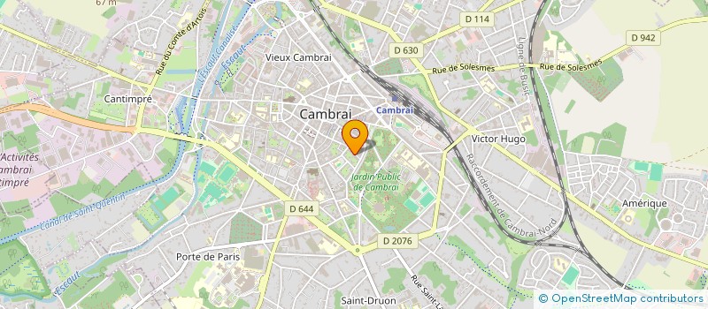 localisation de l'entreprise SCI J.S.R à CAMBRAI