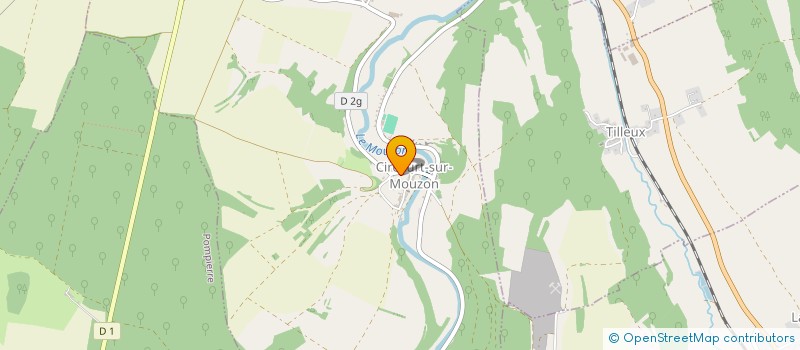 localisation de l'entreprise SCI J SIMONET  CIRCOURT-SUR-MOUZON