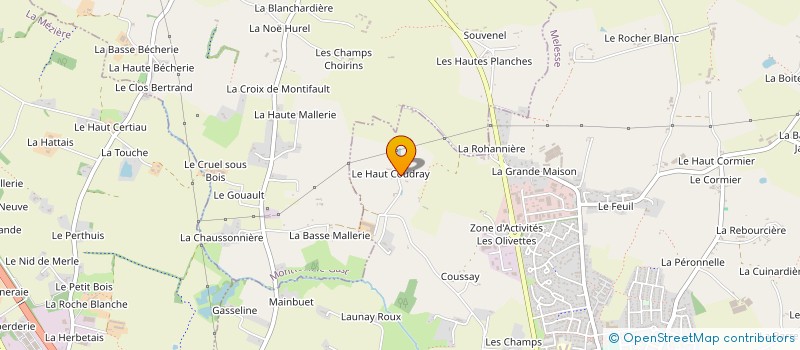 localisation de l'entreprise SCI J.T.  MELESSE