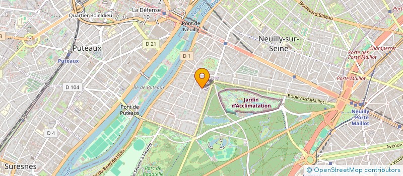 localisation de l'entreprise SCI J.T.A.A. à NEUILLY-SUR-SEINE
