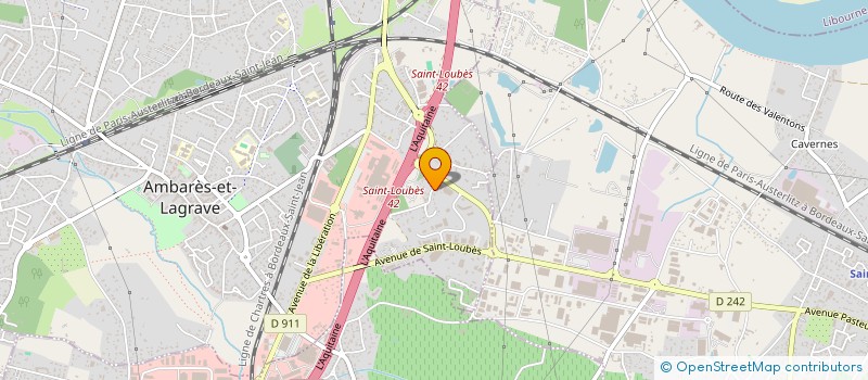 localisation de l'entreprise SCI J.T.B  AMBARES-ET-LAGRAVE