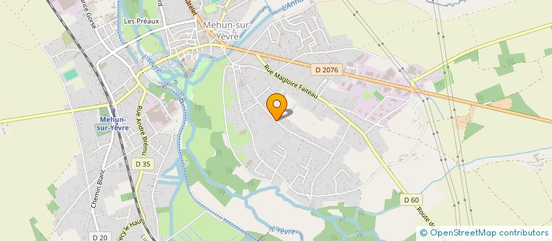 localisation de l'entreprise SCI J.T.E  MEHUN-SUR-YEVRE