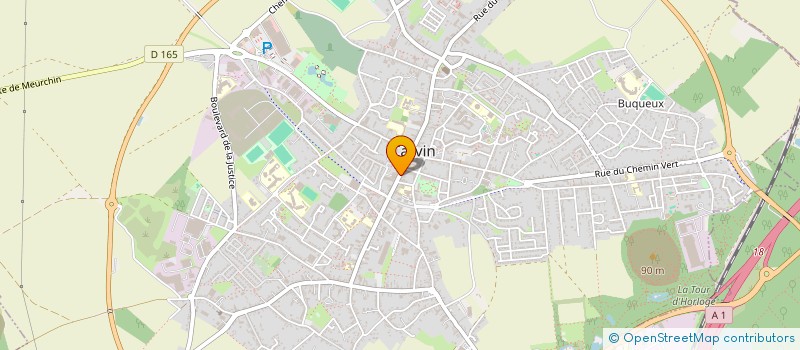 localisation de l'entreprise SCI J.T.M  CARVIN