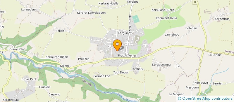 localisation de l'entreprise SCI J.T.P.  PLOUIDER