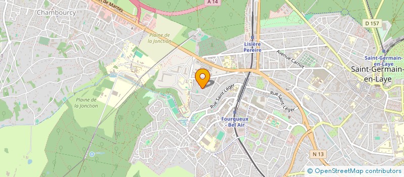 localisation de l'entreprise SCI J.T.S.  SAINT-GERMAIN-EN-LAYE