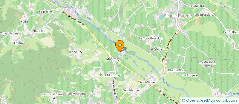 localisation de l'entreprise SCI J&V  DEUX-GROSNES