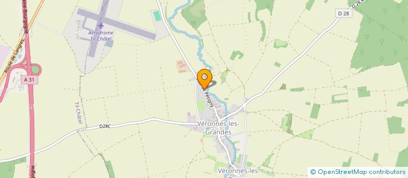 localisation de l'entreprise SCI J.V.A.G  VERONNES