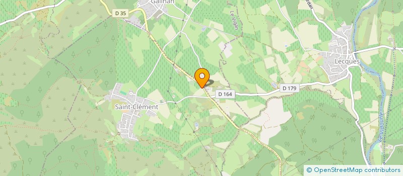 localisation de l'entreprise SCI J V G  QUISSAC