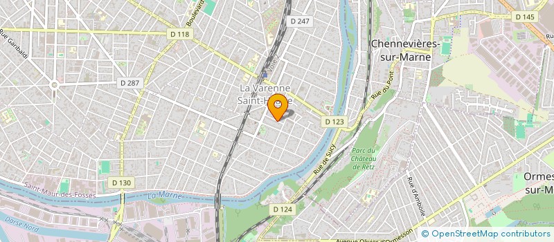 localisation de l'entreprise SCI J.W. 89 à SAINT-MAUR-DES-FOSSES