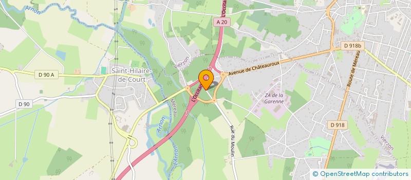 localisation de l'entreprise SCI J Y B  MEREAU