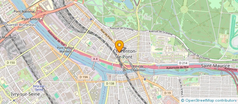 localisation de l'entreprise SCI J10  CHARENTON-LE-PONT