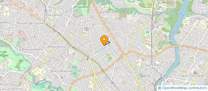 localisation de l'entreprise SCI J2A à NANTES