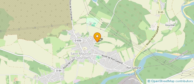 localisation de l'entreprise SCI J2B  SAINT-MAURICE-DE-GOURDANS