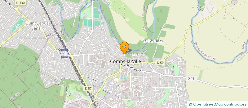 localisation de l'entreprise SCI J2C  COMBS-LA-VILLE