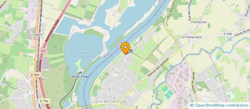 localisation de l'entreprise SCI J2C  SAINT-BERNARD