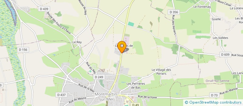 localisation de l'entreprise SCI J2C  MONTMARTIN-SUR-MER