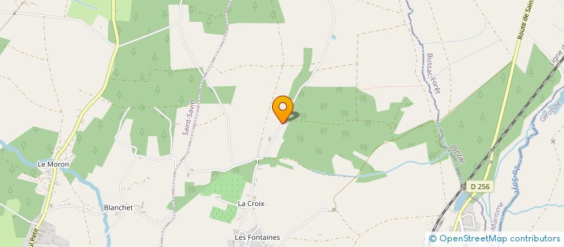 localisation de l'entreprise SCI-J2CB  SAINT-YZAN-DE-SOUDIAC