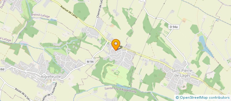 localisation de l'entreprise SCI J2CD31  DREMIL-LAFAGE