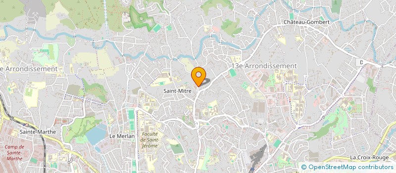 localisation de l'entreprise SCI J2G à MARSEILLE