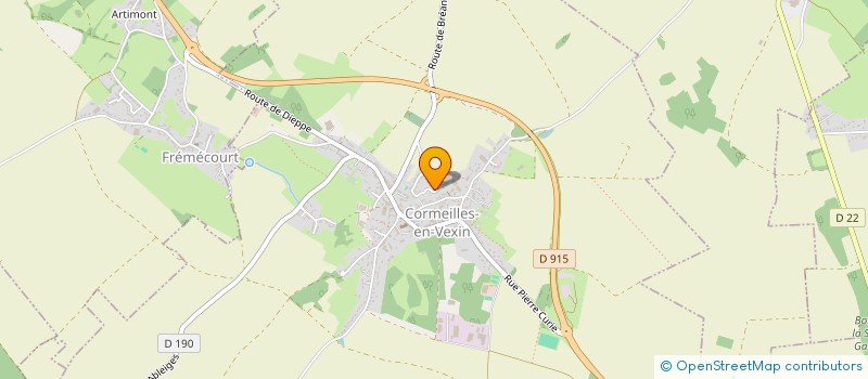 localisation de l'entreprise SCI J2GP  CORMEILLES-EN-VEXIN