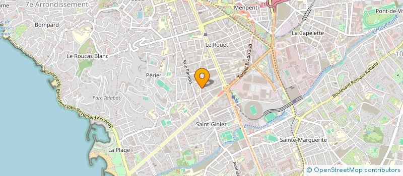 localisation de l'entreprise SCI J2L à MARSEILLE