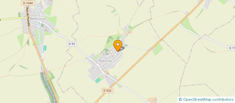 localisation de l'entreprise SCI J2L  NAUROY