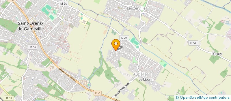 localisation de l'entreprise SCI J2L  AUZIELLE