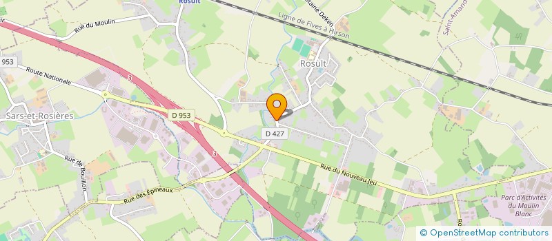 localisation de l'entreprise SCI J2M à ROSULT