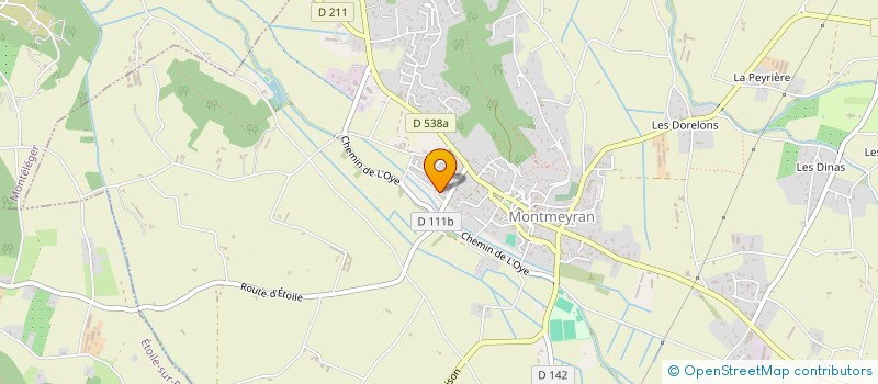 localisation de l'entreprise SCI J2MD  MONTMEYRAN