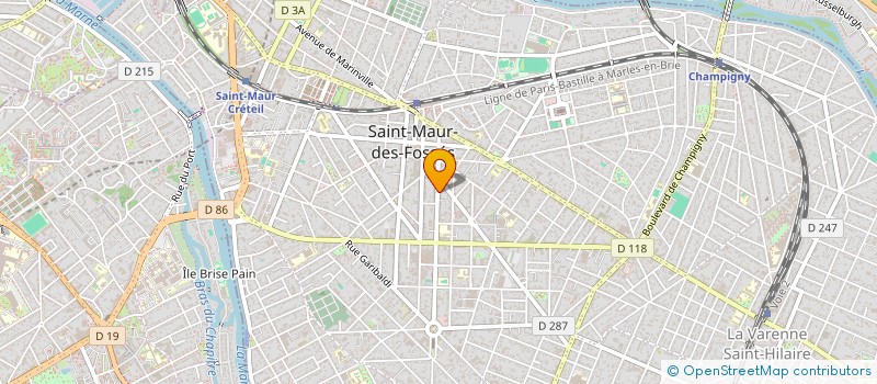 localisation de l'entreprise SCI J2MT à SAINT-MAUR-DES-FOSSES