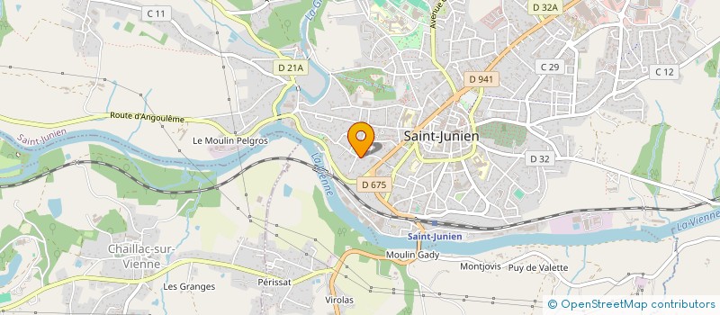 localisation de l'entreprise SCI J2P à SAINT-JUNIEN
