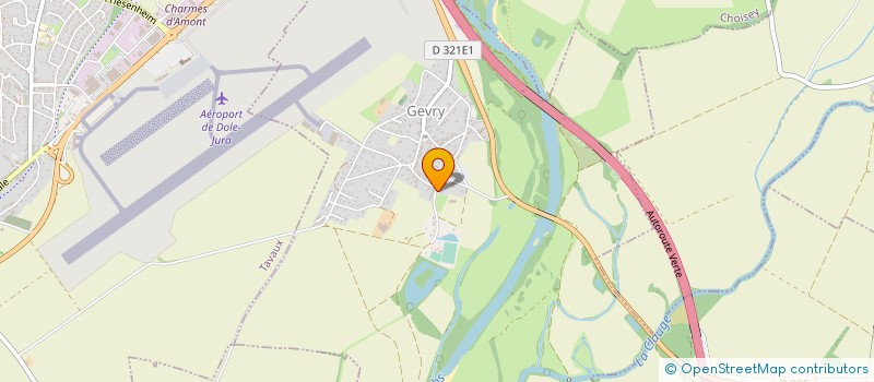 localisation de l'entreprise SCI J3C  GEVRY