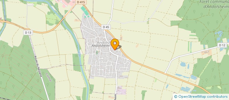 localisation de l'entreprise SCI J3LS  ANDOLSHEIM