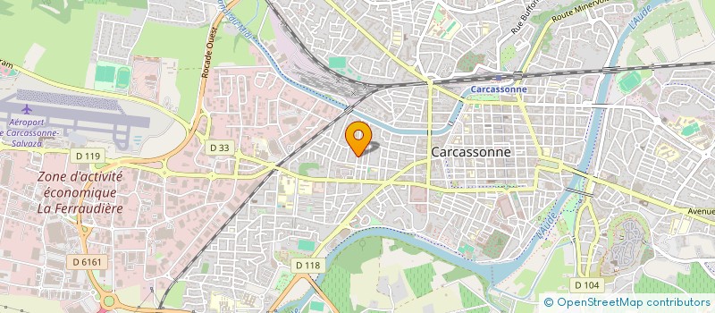 localisation de l'entreprise SCI J3M à CARCASSONNE