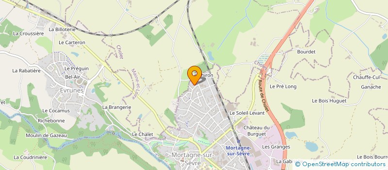 localisation de l'entreprise SCI J3PC  MORTAGNE-SUR-SEVRE