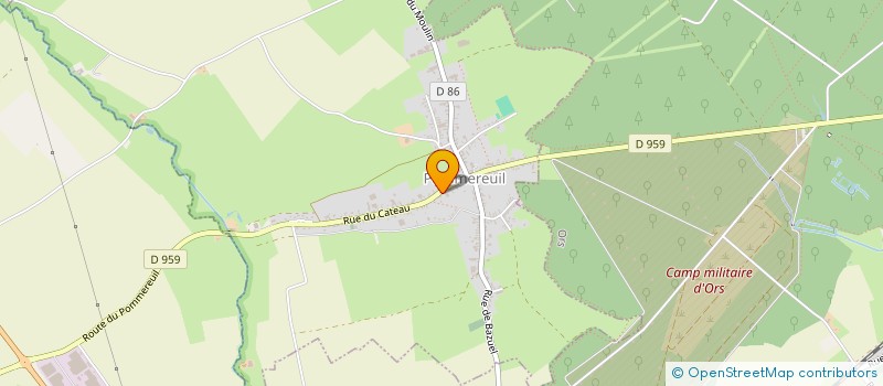 localisation de l'entreprise SCI J4 à POMMEREUIL