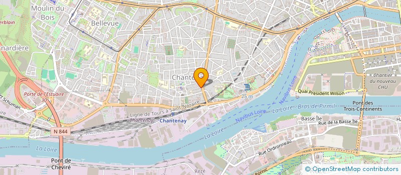 localisation de l'entreprise SCI JA2G  NANTES