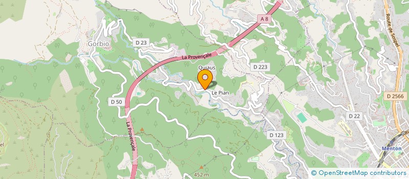 localisation de l'entreprise SCI JAAD  GORBIO