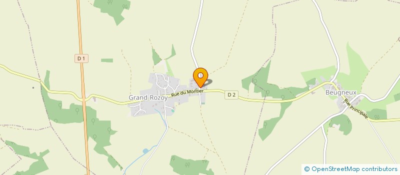 localisation de l'entreprise SCI JAAP  GRAND-ROZOY