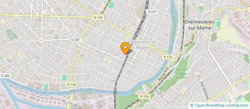 localisation de l'entreprise SCI JAAS à SAINT-MAUR-DES-FOSSES