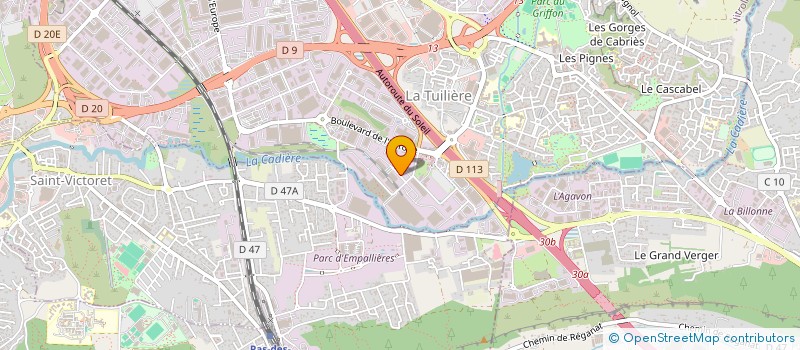 localisation de l'entreprise SCI JAB'S à VITROLLES