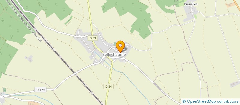 localisation de l'entreprise SCI JABA  BELLECHAUME