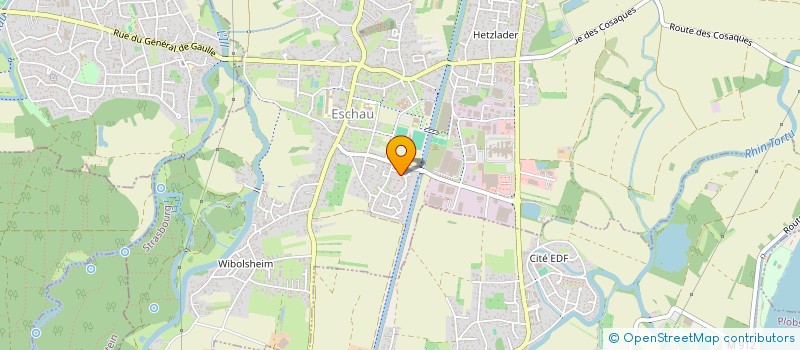 localisation de l'entreprise SCI JABAMIAH  ESCHAU