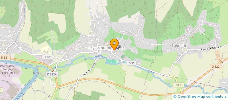 localisation de l'entreprise SCI JABARCA  LAY-SAINT-CHRISTOPHE