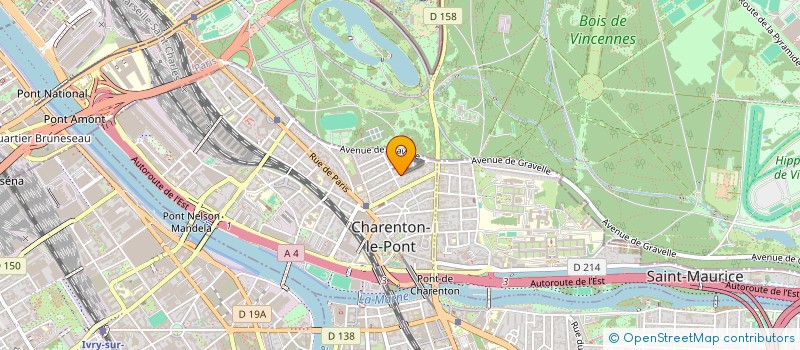 localisation de l'entreprise SCI JABBOTT  CHARENTON-LE-PONT