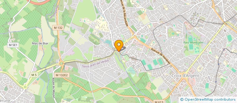 localisation de l'entreprise SCI JABE à MONTPELLIER