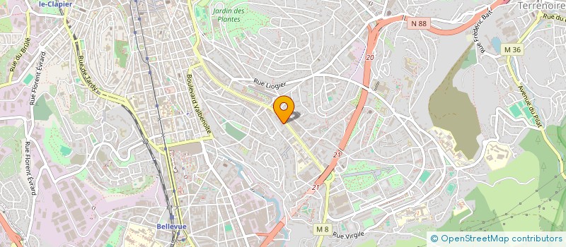 localisation de l'entreprise SCI JABE  SAINT-ETIENNE