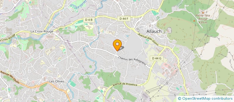 localisation de l'entreprise SCI JABELAJE  ALLAUCH