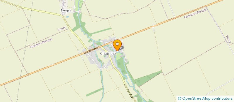 localisation de l'entreprise SCI JABIE  CHAINTRIX-BIERGES
