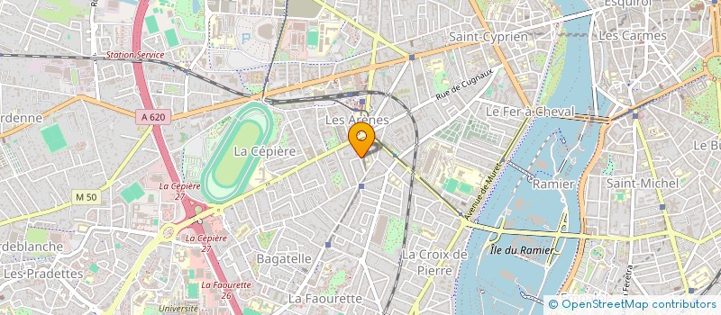 localisation de l'entreprise SCI JABOULILOU à TOULOUSE